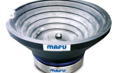 MAFU Polyamide Bowl Feeder in auto mation is powerful, reliable and used in many industries for feeding and sorting small and complex components