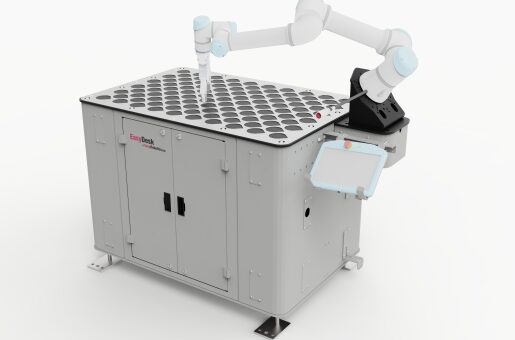 A Universal Robot workstation ideal for all manufacturers looking to automate their processes